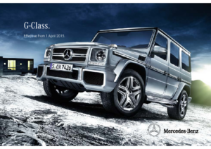 2015 Mercedes-Benz G-Class UK