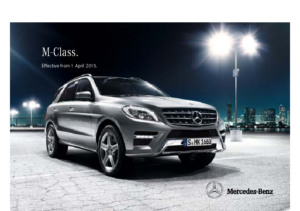 2015 Mercedes-Benz M-Class UK