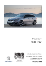 2015 Peugeot 308 SW UK