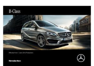 2016 Mercedes-Benz B-Class UK