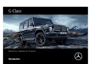 2017 Mercedes-Benz G-Class UK