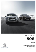 2017 Peugeot 508 Prices & Specs UK