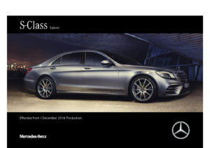 2019 Mercedes-Benz S-Class UK