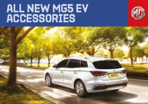 2021 MG MG5 Accessoires UK