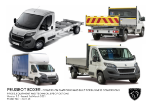 2021 Peugeot Boxer Prices & Specs UK