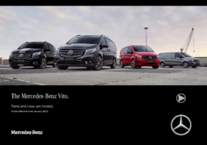 2022 Mercedes-Benz Vito Panel & Crew UK