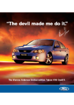 2005 Ford Falcon XR8 Devil R Specs AUS