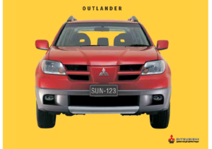 2003 Mitsubishi Outlander AUS