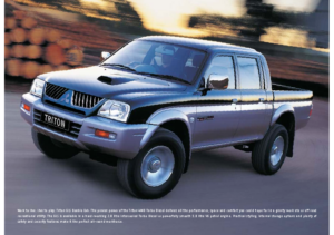 2005 Mitsubishi Triton AUS