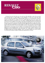 2005 Renault Clio AUS