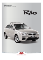 2010 Kia Rio Accessories AUS