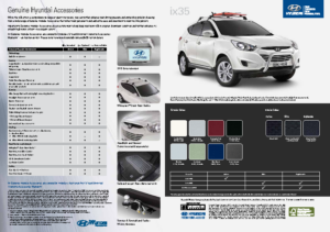 2011 Hyundai ix35 Specs AUS