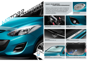 2012 Mazda Mazda2 Accessories AUS