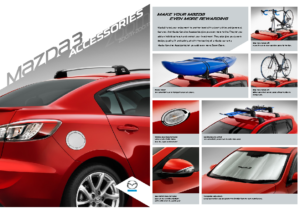 2012 Mazda Mazda3 Accessories AUS