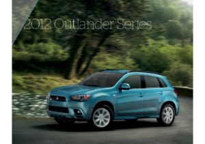 2012 Mitsubishi Outlander Series