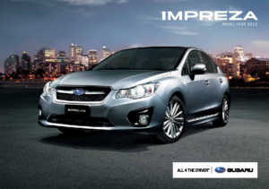 2012 Subaru Impreza AUS