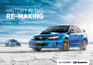 2013 Subaru WRX RS40 Flyer AUS