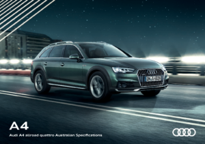 2016 Audi A4 allroad Specs AUS