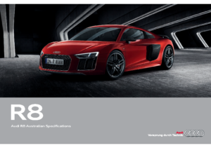 2016 Audi R8 Specs AUS