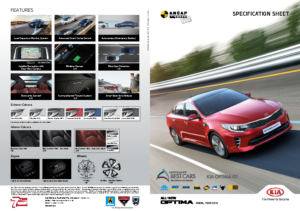 2016 Kia Optima GT Turbo Specs AUS