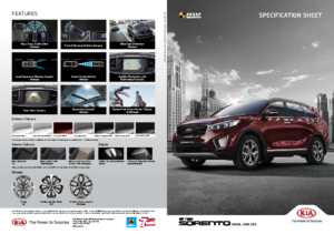 2016 Kia Sorento Specs AUS