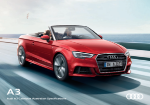 2018 Audi A3 Cabriolet Specs AUS