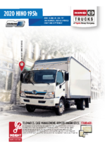 2020 Hino 195h Spec Sheet