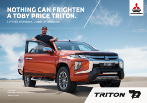 2020 Mitsubishi Triton Toby Price Edition Flyer AUS