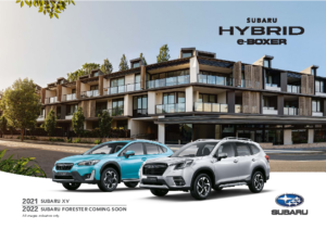 2021 Subaru Forester XV e-Boxer AUS