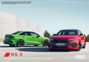 2022 Audi RS 3 AUS