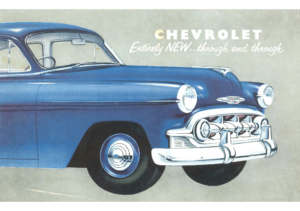 1953 Chevrolet Foldout AUS