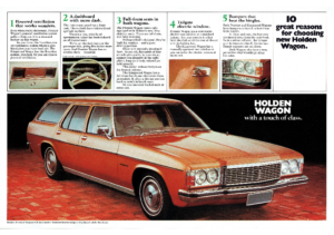 1975 Holden HJ Wagons AUS