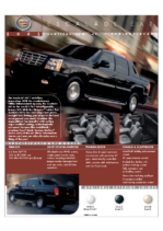 2002 Cadillac Escalade EXT Spec Sheet