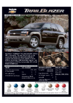 2002 Chevrolet Trailblazer Spec Sheet