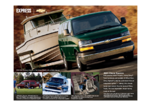 2004 Chevrolet Express Spec Sheet