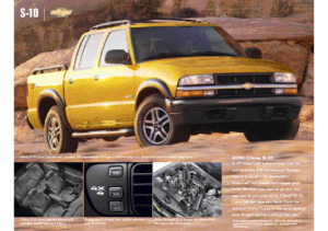 2004 Chevrolet S-10 Spec Sheet