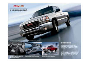 2004 GMC Sierra Spec Sheet