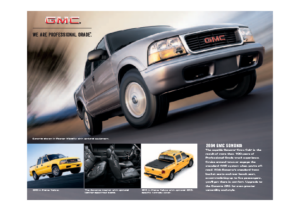 2004 GMC Sonoma Spec Sheet