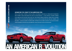 2005 Chevrolet Corvette Spec Sheet v2