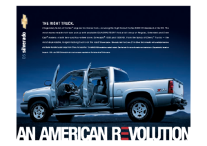 2005 Chevrolet Silverado Spec Sheet