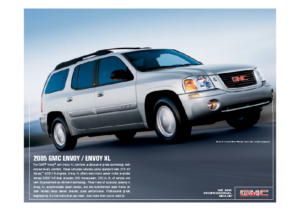 2005 GMC Envoy Spec Sheet