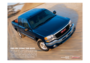 2005 GMC Sierra Spec Sheet