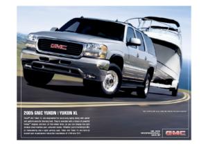 2005 GMC Yukon Spec Sheet