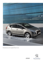 2012 Peugeot 3008 Specs AUS