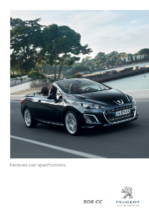 2012 Peugeot 308 CC Specs AUS