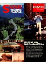 1987 GMC Safari Touring Package