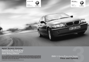 2004 BMW 3 Series Sedan AUS