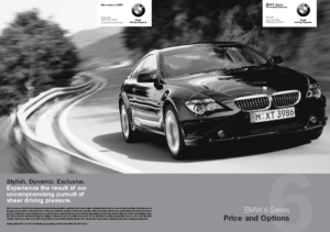 2004 BMW 6 Series AUS