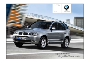 2007 BMW X3 Accessories AUS