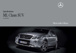 2009 Mercedes-Benz M-Class Specs AUS